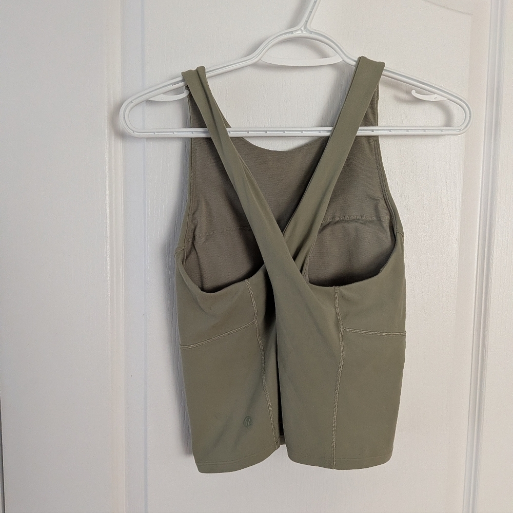 Lululemon Key to Balance Tank top Rosemary Green size 8 - Picture 6 of 9